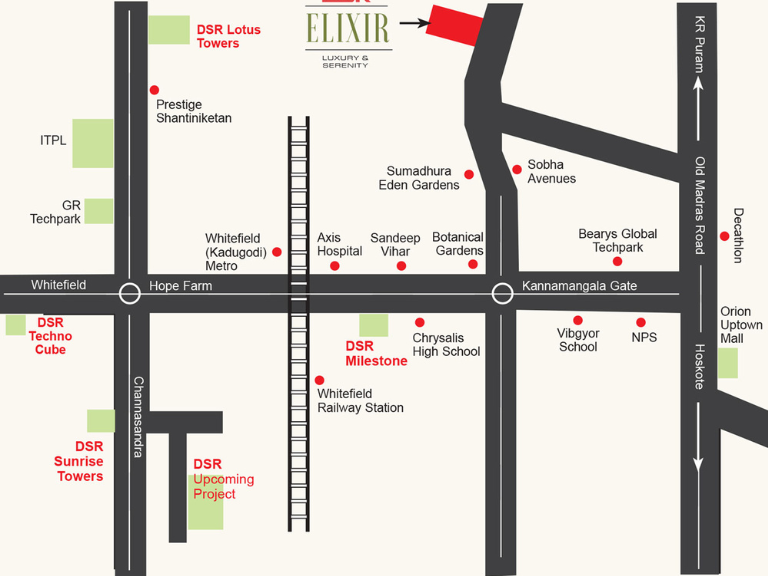 DSR Elixir location
